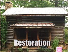 Historic Log Cabin Restoration  Cleveland, Ohio
